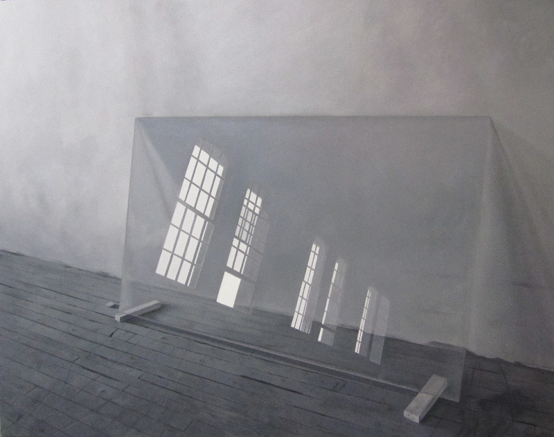 Abandoned Glass, 2012 oil on canvas, 48 x 60