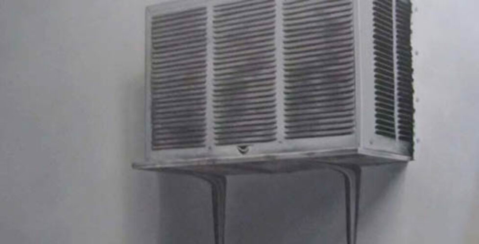 Air Conditioner, 2012, oil on canvas, 24 x 30, $3500