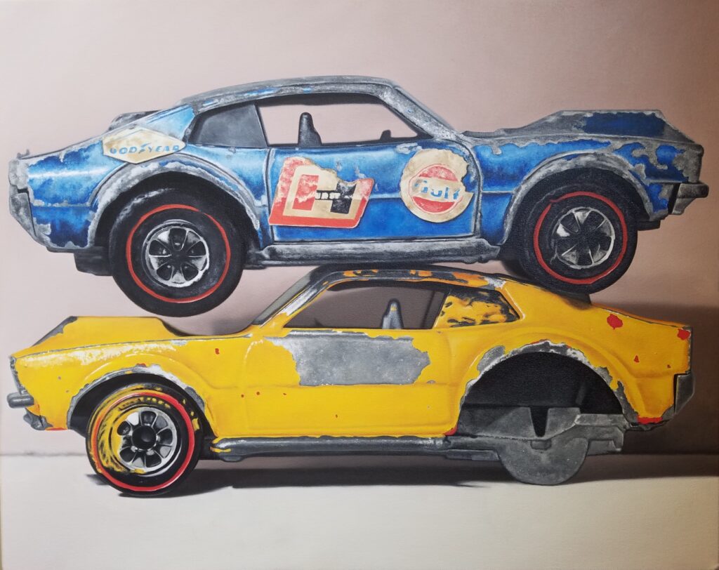 Hot Wheels Red Line Stack 24 x 30