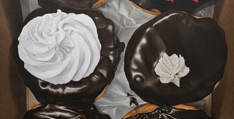 "Half Dozen" oil on canvas 48" x 36"